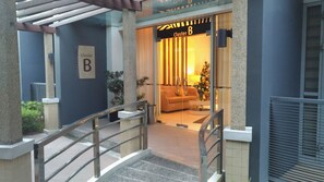 Sala de estar en el lobby