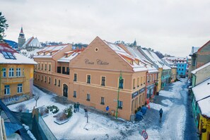 Façade de l’hébergement