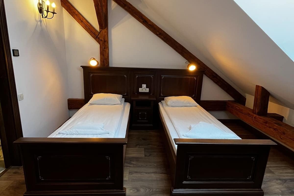 Deluxe Twin kamer, 1 slaapkamer | Woonruimte
