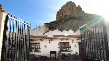 Entrada de l'allotjament