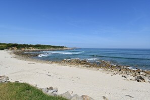 Tæt på stranden