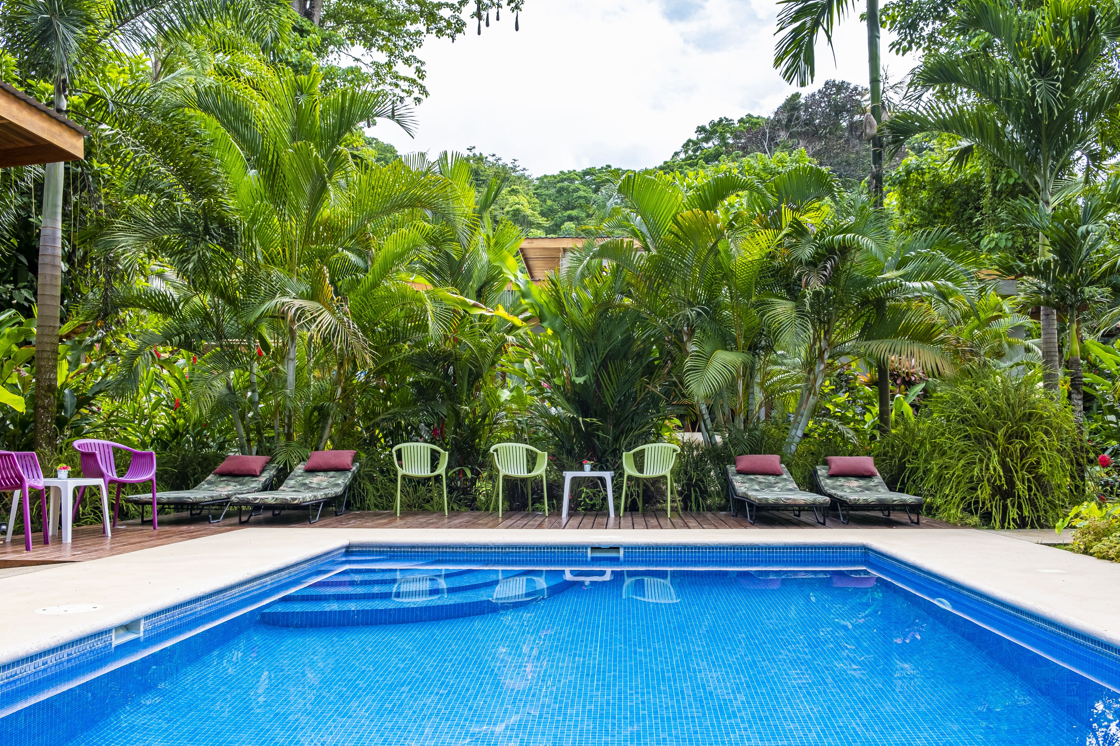 2 Außenpools, Liegestühle