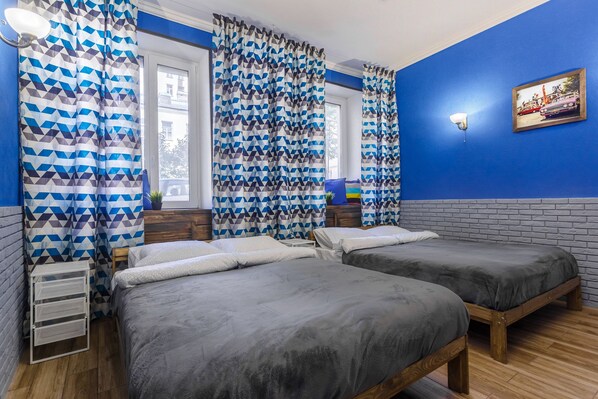 Standardværelse til 4 personer - 2 dobbeltsenge | Premium-sengetøj, gratis Wi-Fi