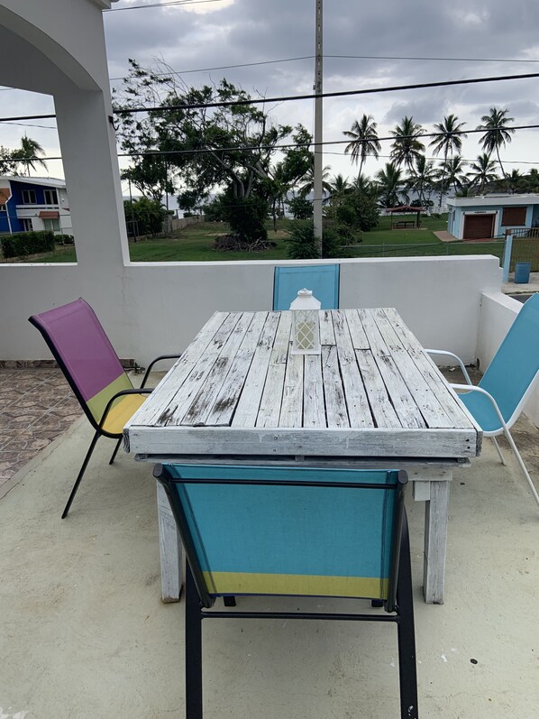 Family Apartment, 2 Bedrooms, Beach View, Sea Facing | Terrace/patio