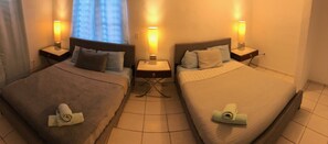 Family Apartment, 2 Bedrooms, Beach View | Free WiFi