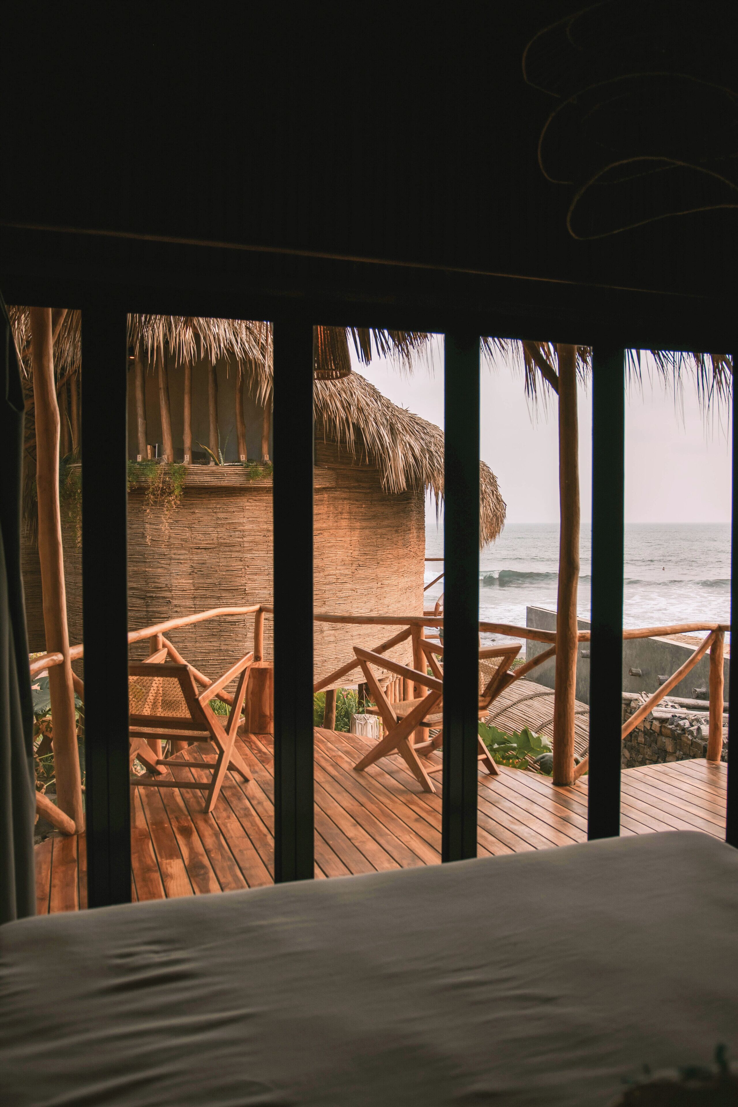 ocean view treehouse | terrace/patio