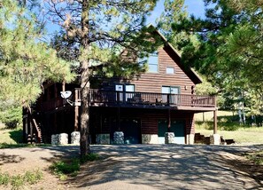 Exterior - Enjoy Peace & Wildlife- Stunning Log Home w/ Mountain Views!  Pagosa Springs, Co (Pagosa Springs)