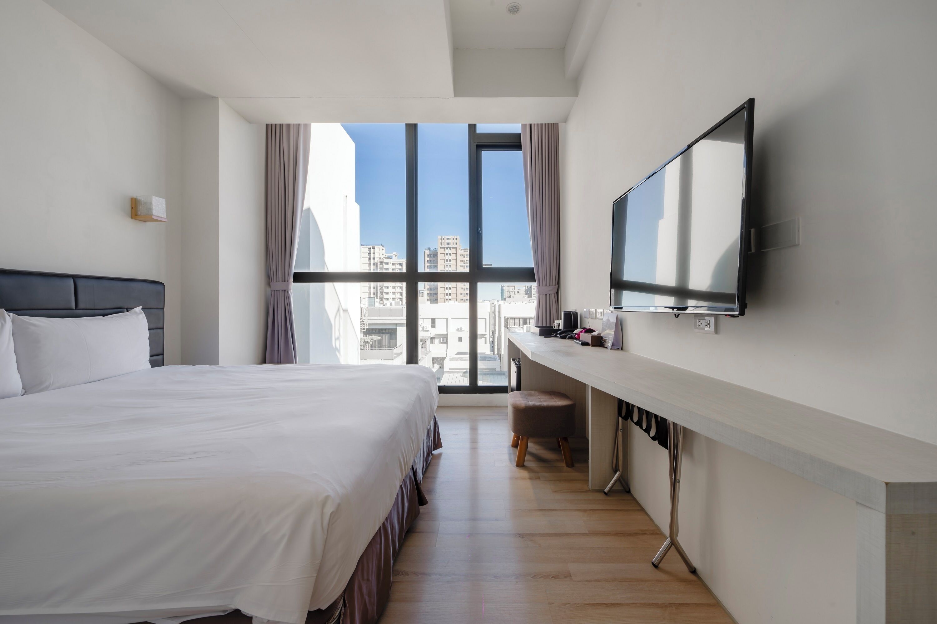 superior double room | premium bedding, pillow-top beds, blackout curtains, soundproofing