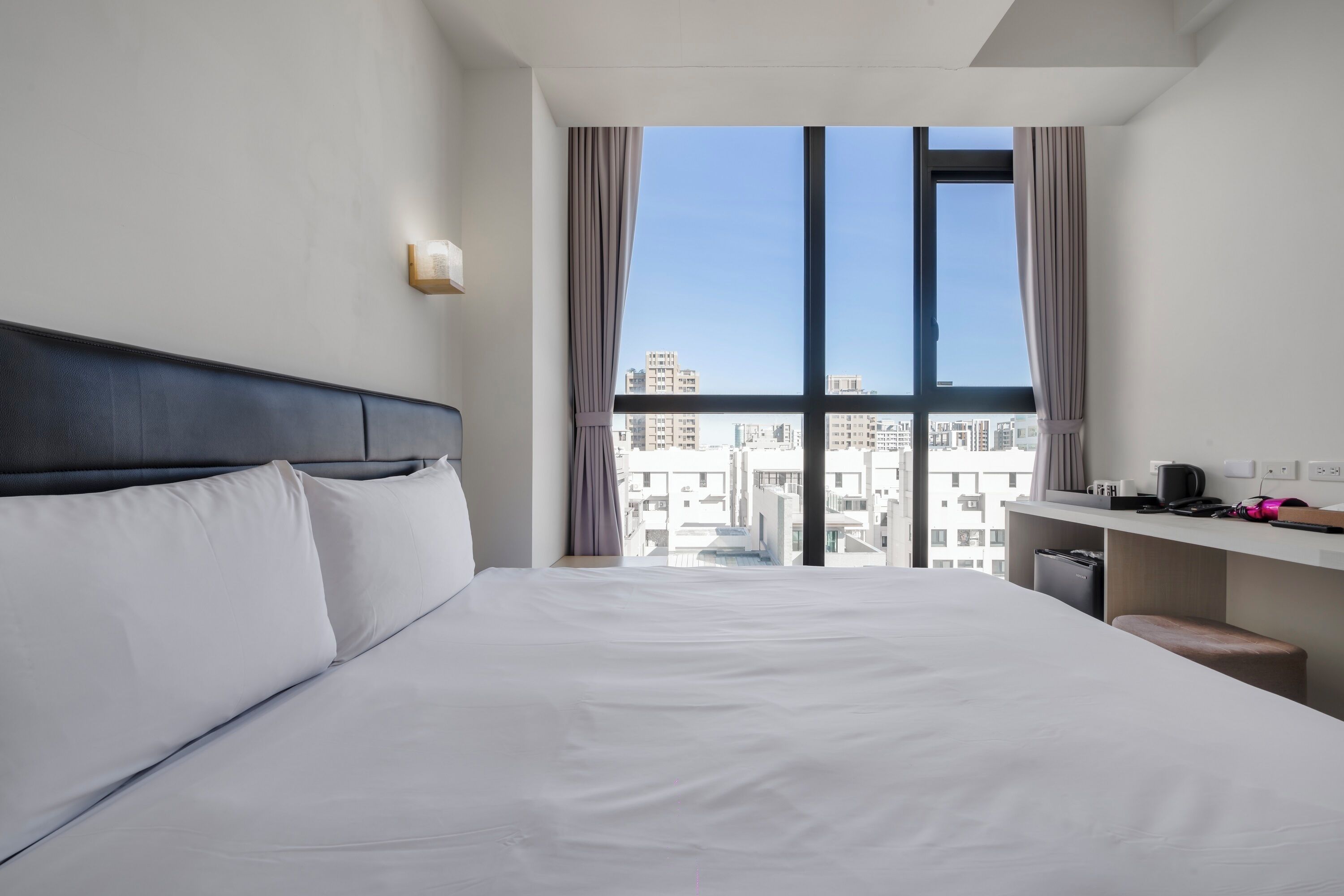 superior double room | premium bedding, pillow-top beds, blackout curtains, soundproofing
