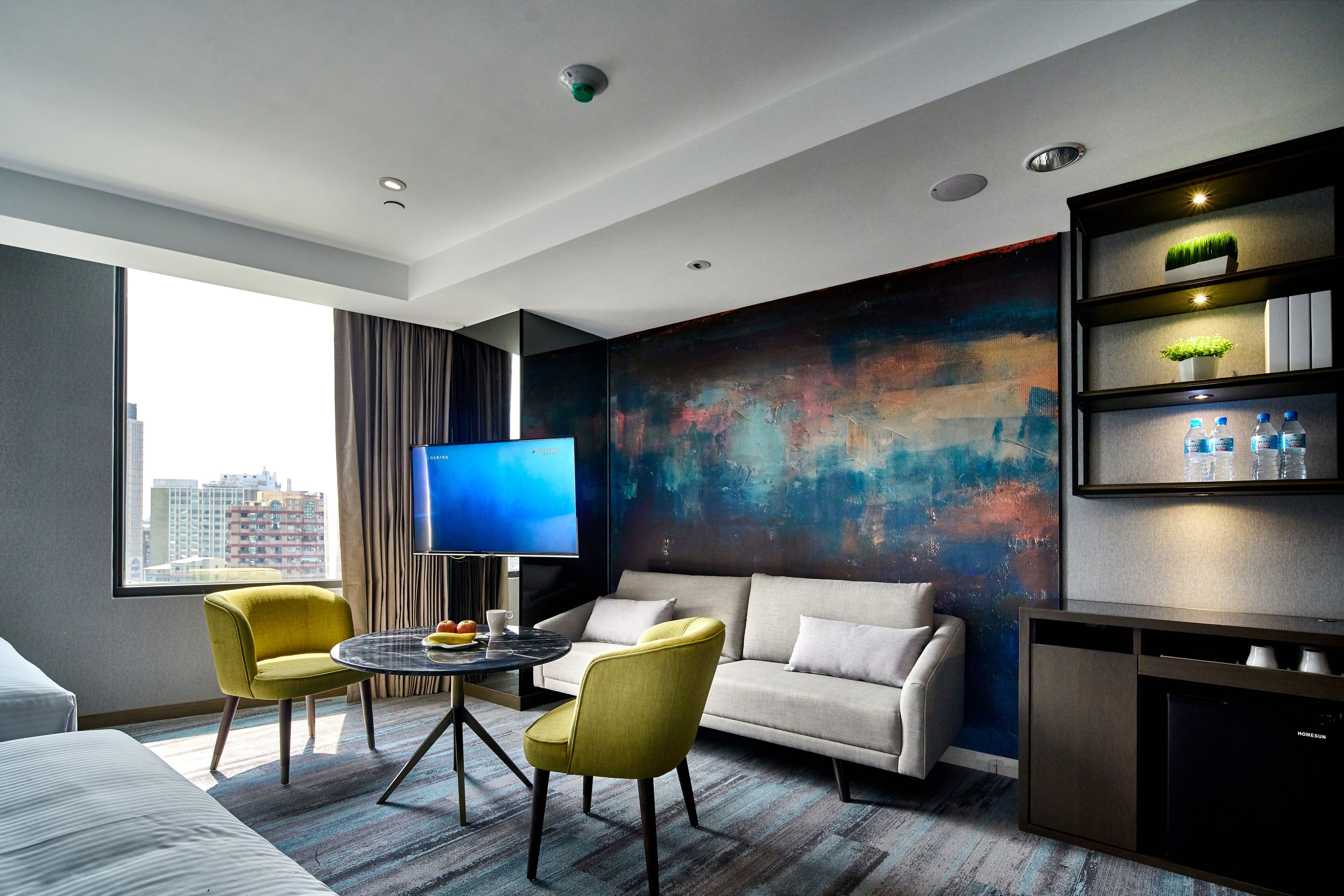 エグゼクティブ 4 人部屋 ハーバービュー | 高級寝具、セーフティボックス (室内)、客室ごとに異なるインテリア、遮光カーテン