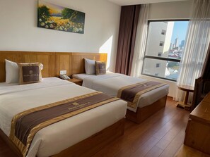 Chambre Deluxe avec lits jumeaux | Vue de la chambre