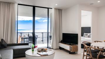 Televisión de pantalla plana y reproductor de DVD