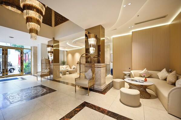 Sala de estar en el lobby