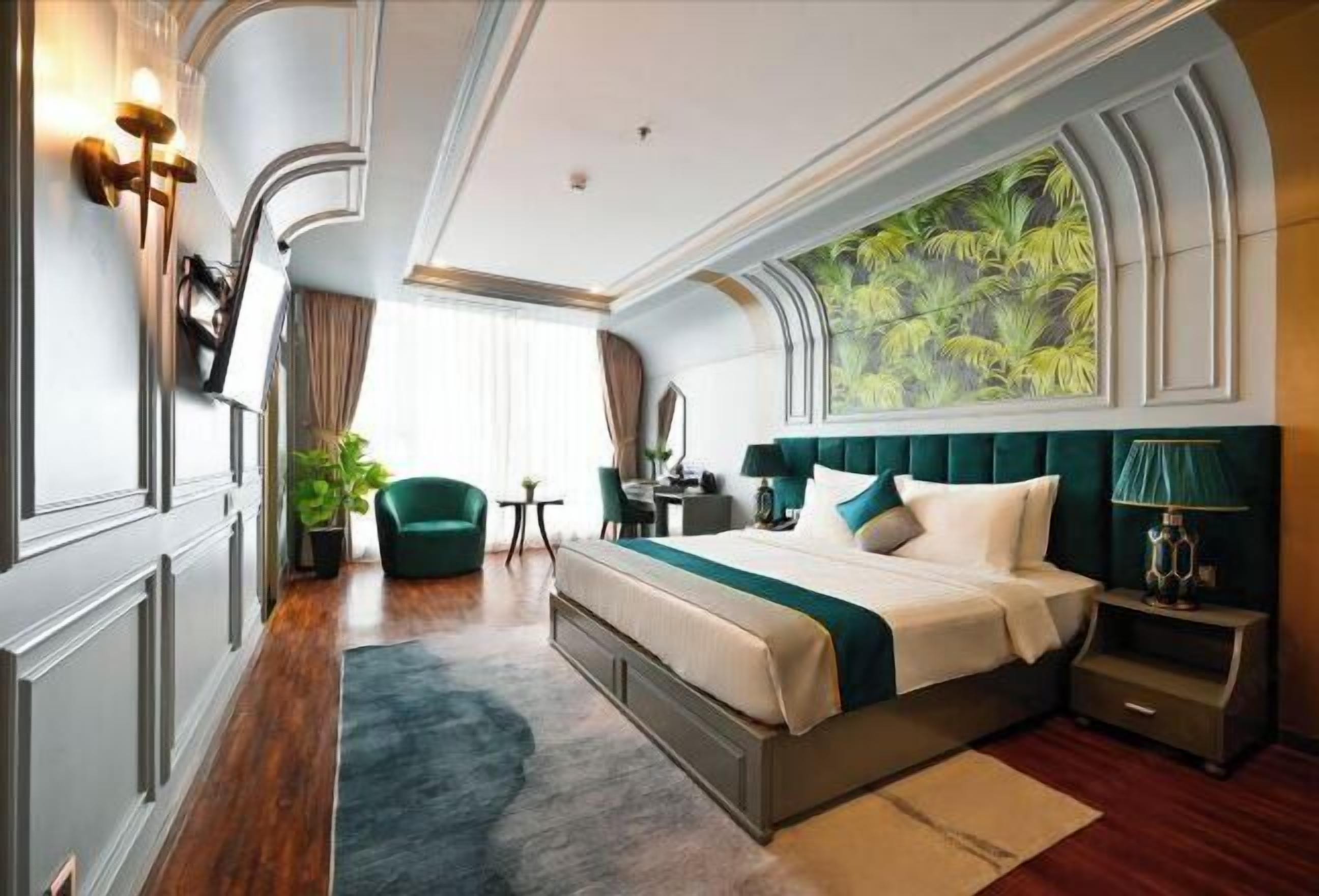 Minibar, caja de seguridad en la habitación, escritorio y wifi gratis 