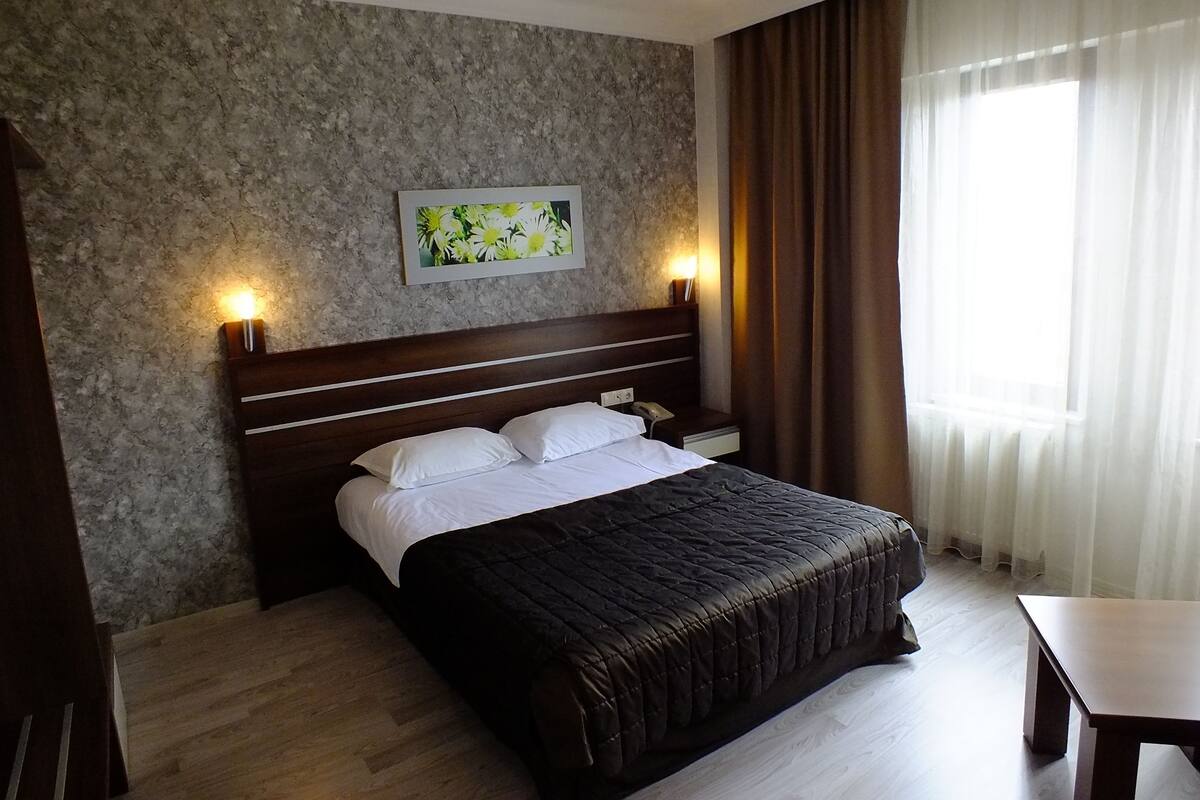 Double Room | Egyptian cotton sheets, premium bedding, minibar, desk