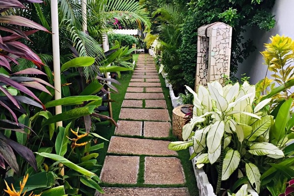 Vista al jardín