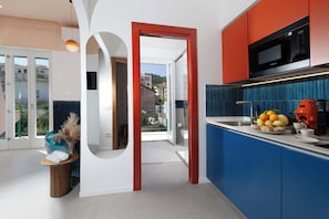Appartement, 1 chambre, fumeur, balcon | Cuisine privée