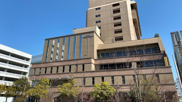 A multi-story hotel building with a prominent 'View Hotel' sign on the top. - Koriyama View Hotel (Koriyama)