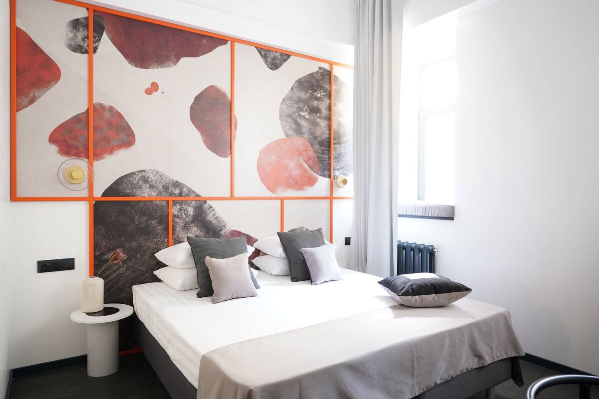 Free minibar items, in-room safe, individually decorated