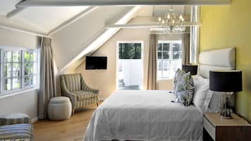 1 chambre, literie de qualité supérieure, matelas Tempur-Pedic