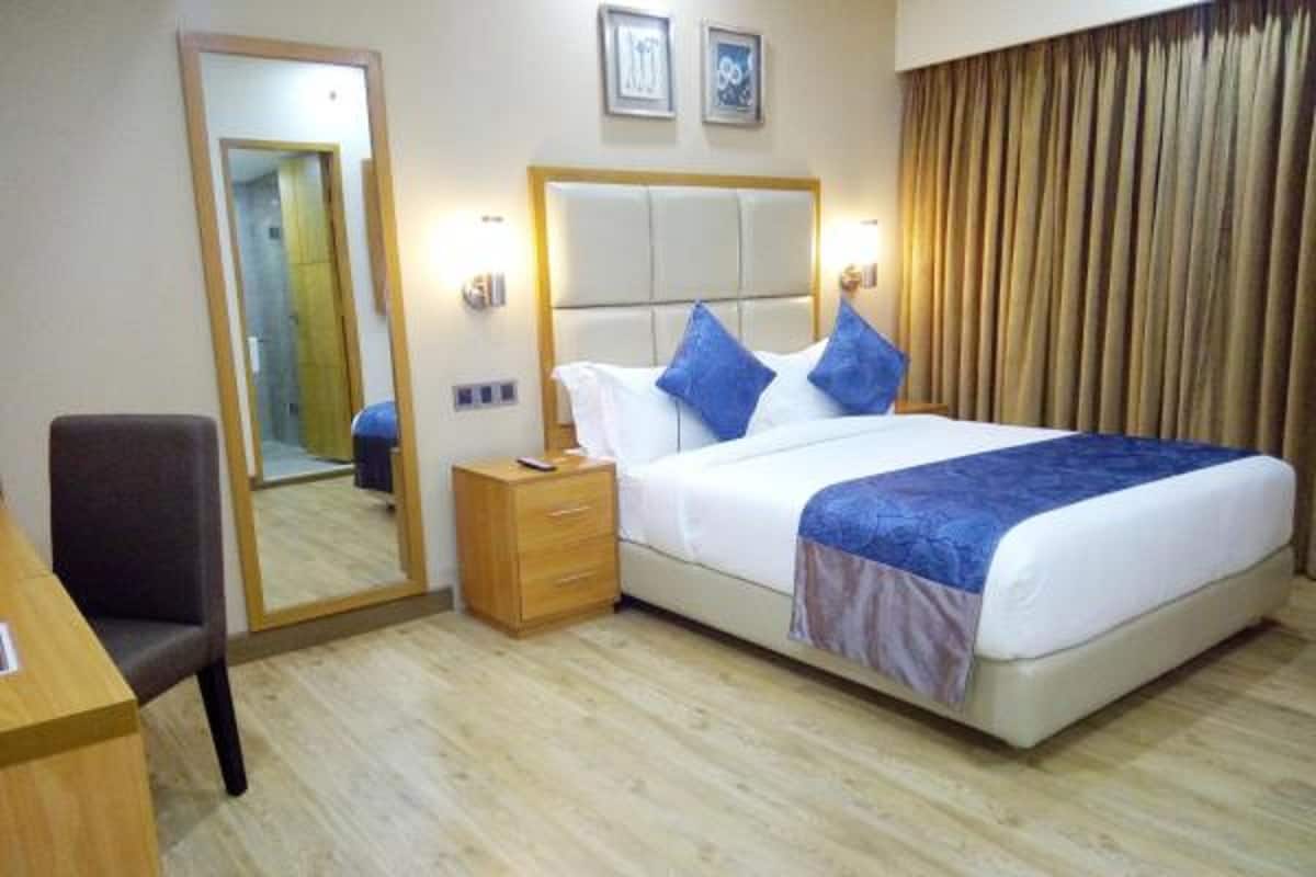 Quarto luxo | Roupas de cama premium, frigobar, cofres nos quartos, escrivaninha