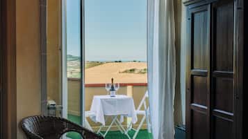 Chambre Double, balcon, vue mer