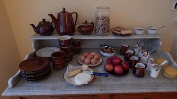 Daily buffet breakfast (EUR 8.50 per person)