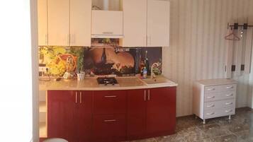 Studio | Eigene Küche | Kühlschrank, Mikrowelle