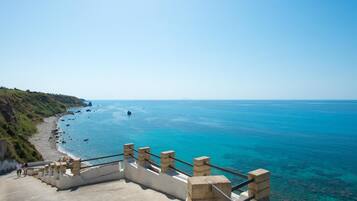 Blick von der Unterkunft