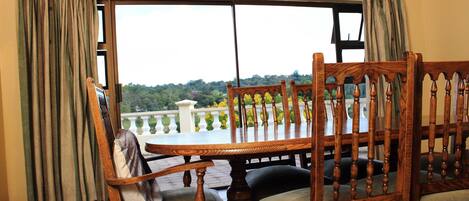 Daily English breakfast (USD 3 per person)