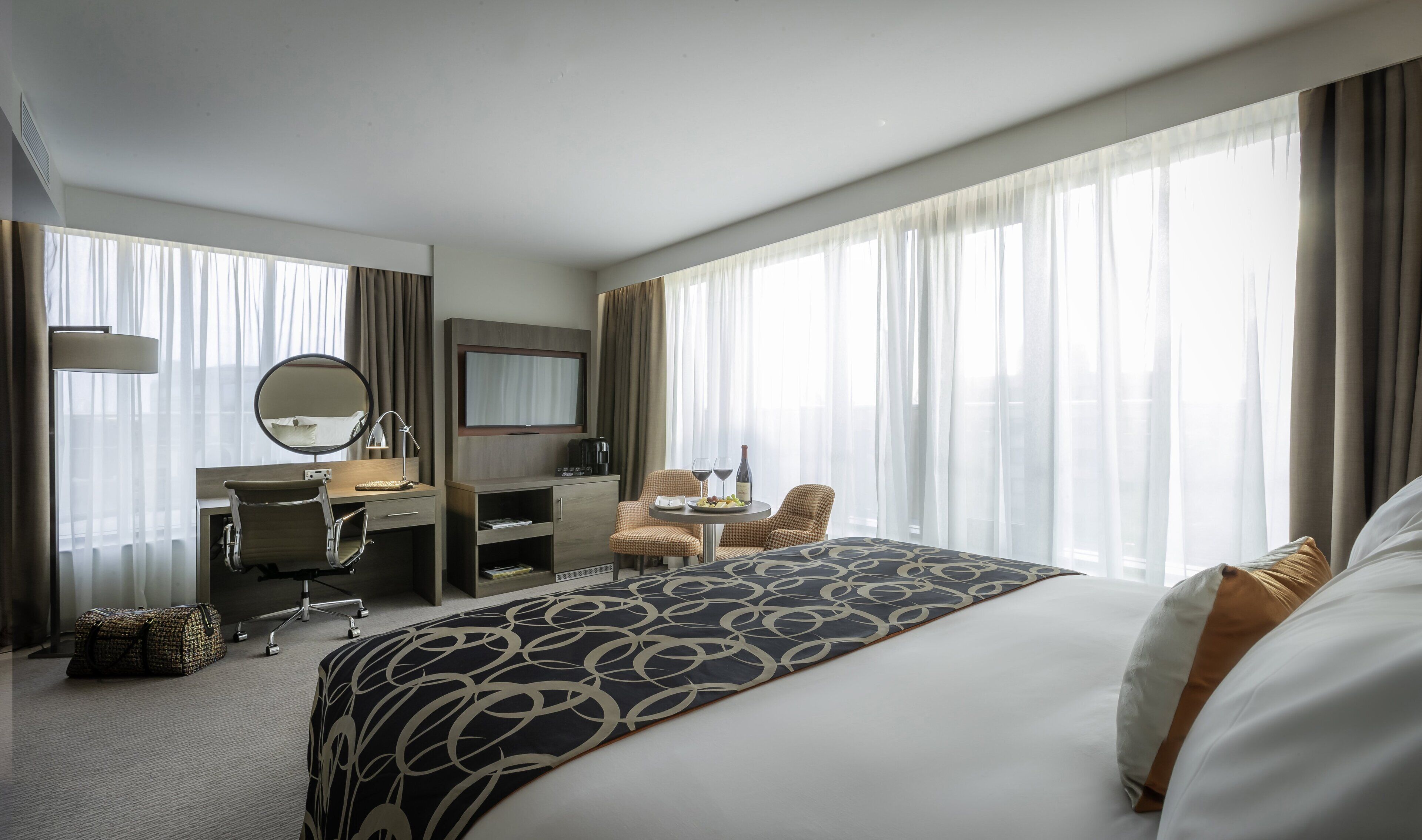 1 bedroom, hypo-allergenic bedding, in-room safe, desk