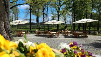 Uitzicht vanuit accommodatie