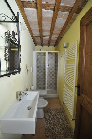 Family Room, Private Bathroom (External) | Bathroom | Shower, hair dryer