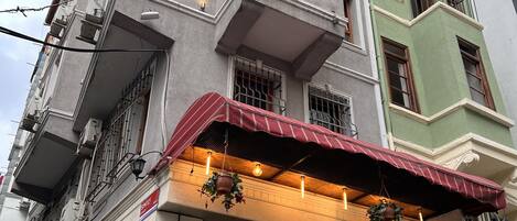 Fassade der Unterkunft