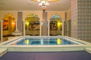 Turkish bath, body treatments, aromatherapy, hot stone massages