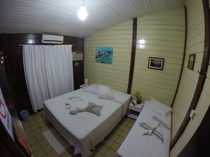 Tremannsrom | Minibar, wi-fi (inkludert) og sengetøy