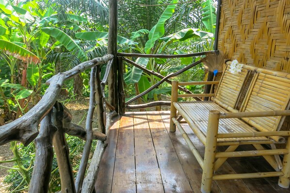 Economy Double Room with Fan | 阳台