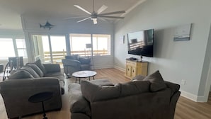 Condo, 5 Bedrooms | Living area | TV