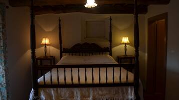 Individually decorated, individually furnished, desk, laptop workspace