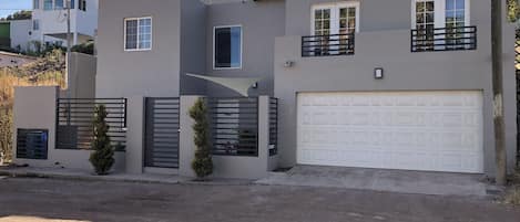 Voorkant van accommodatie