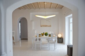 Villa, 3 Bedrooms, Sea View (Celina) | In-room dining - Infinity Blue (Mykonos)
