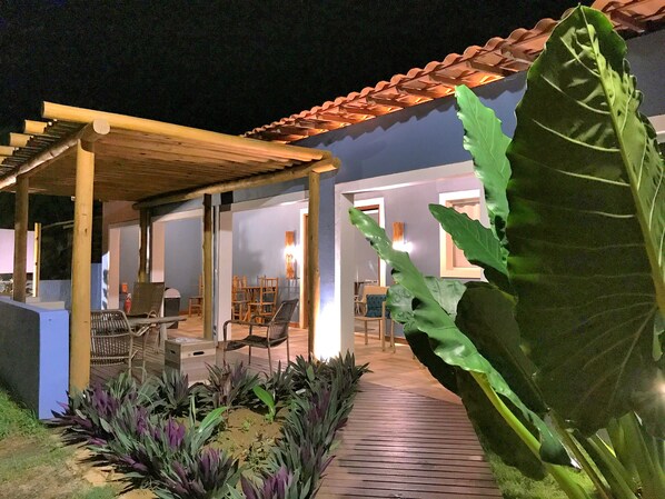 Entrada de l'allotjament