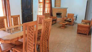 Cabin, 3 Bedrooms, Garden Area | In-room dining - Cabañas Valle San Javier Huasca (Huasca de Ocampo)