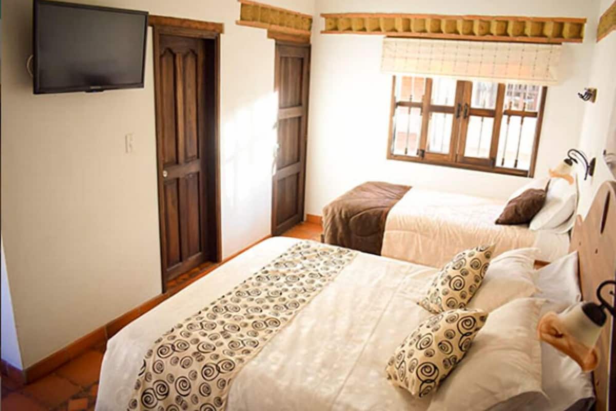 Free WiFi, bed sheets