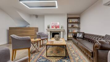 Sala de estar en el lobby