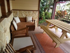 Habitación doble económica | Terraza o patio