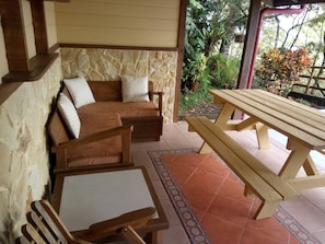 Habitación doble económica | Terraza o patio