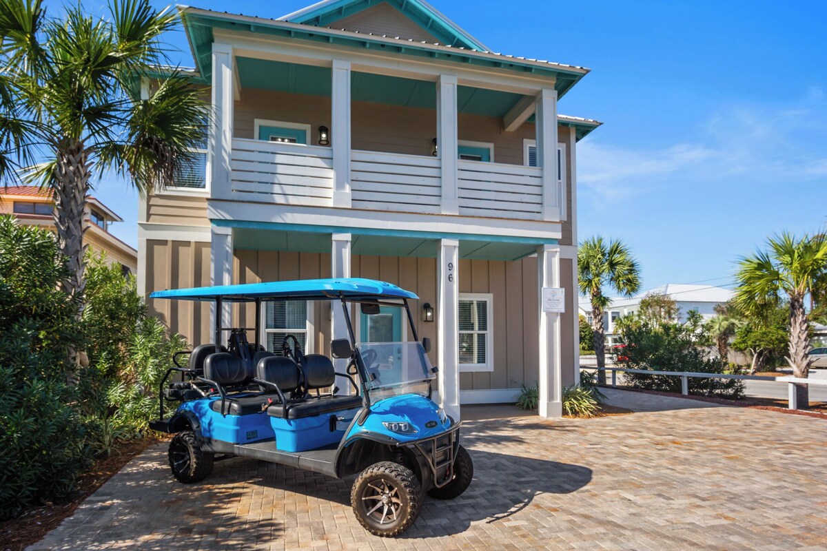 Photo 45 of Blue Coconut: Private Pool, 6-Seater Golf Cart, Steps to Beach