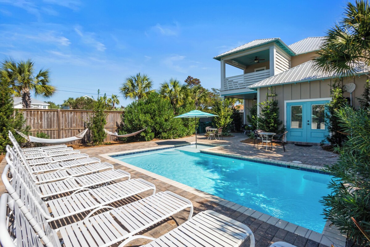 Photo 46 of Blue Coconut: Private Pool, 6-Seater Golf Cart, Steps to Beach