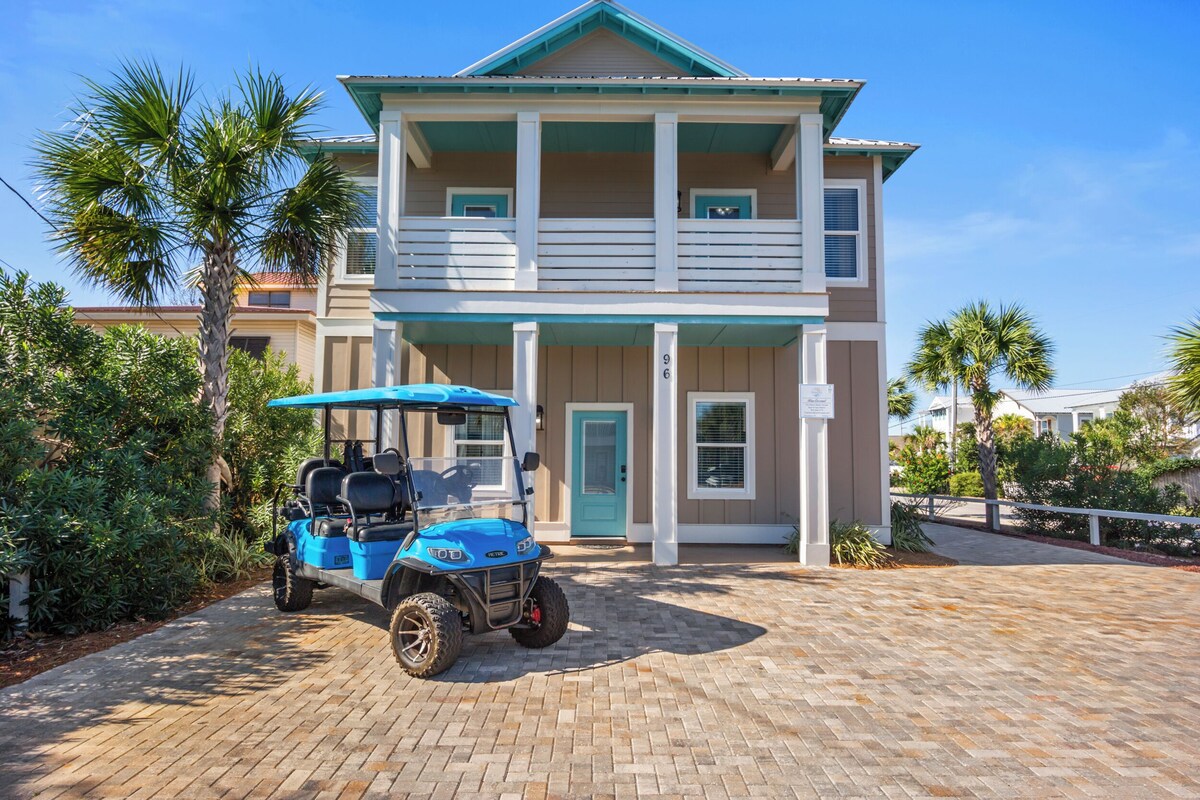Photo 2 of Blue Coconut: Private Pool, 6-Seater Golf Cart, Steps to Beach